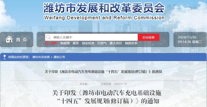 安丘848台！潍坊加快布局公共“充电桩”